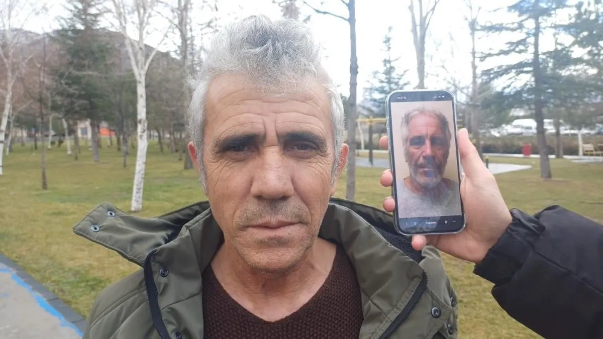 Kayseri'de vatandaşın Epstein'a olan benzerliği hayatını kararttı!