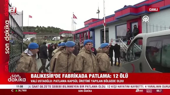 Mühimmat fabrikasında patlama!