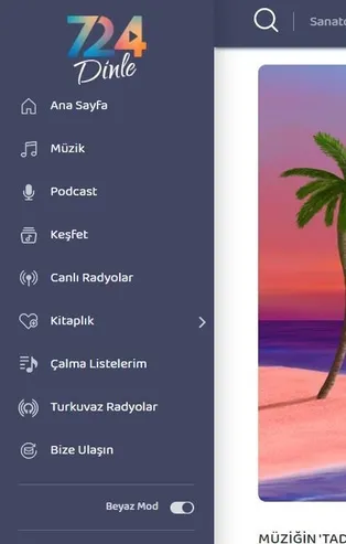 Yolda, evde, ofiste 724 Dinle yanınızda!