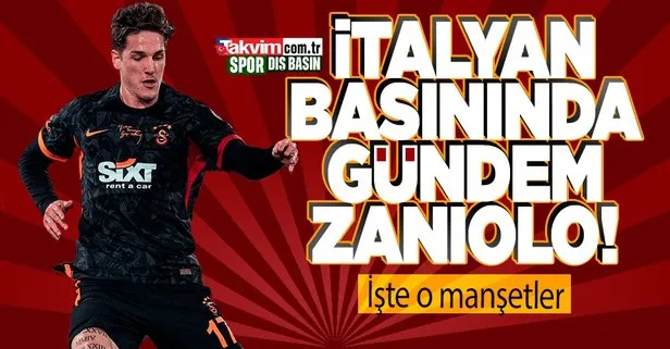 Galatasaray haberleri | İtalyan basınında gündem Zaniolo! İşte manşetler