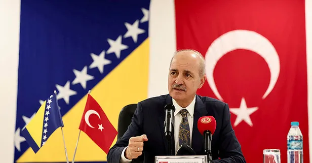TBMM Başkanı Numan Kurtulmuş'tan BM'ye Gazze tepkisi: Bir tane bile savaşı çözebilmiş değil