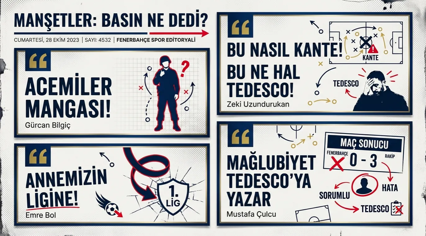 Spor yazarları Fenerbahçe-Nottingham Forest maçını yorumladı! - 1