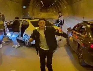 Tüneli kapatıp yüksek sesle müzik dinlemişlerdi! Polis tek tek topladı