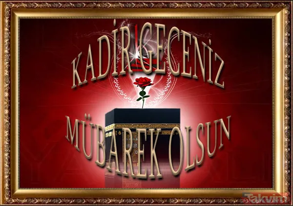 2019 Kadir Gecesi yeni mesajları - Kadir gecesi kutlama sözleri kısa - Kadir gecesi sözleri sayfamızda - 38