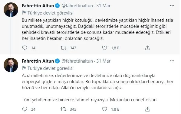fahrettin-altunun-sehit-savci-selim-kiraz-paylasimindan-rahatsiz-olarak-teroru-aklamaya-calisan-ahmet-sika-bassavciliktan-ret-1623010861553.jpeg Fahrettin Altun'un şehit savcı Selim Kiraz paylaşımından rahatsız olarak terörü aklamaya çalışan Ahmet Şık'a Başsavcılıktan ret-7