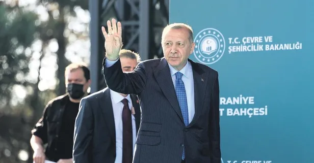 Başkan Recep Tayyip Erdoğan, Ümraniye Millet Bahçesi'nin açılışına katıldı! '2023'ün zaferini buradan ilan ediyoruz'