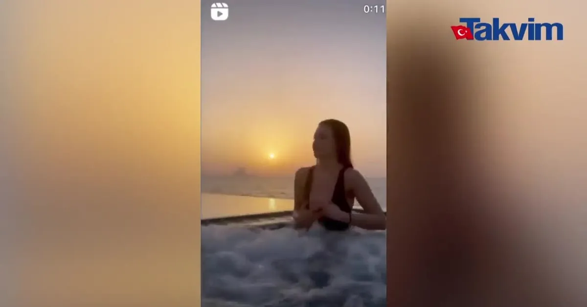 Aydın Aydın’dan mayolu paylaşım!