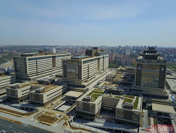 Koronavirüsle mücadelenin merkezi olacak! İşte yarın açılacak Başakşehir Şehir Hastanesi'nin sol hali - 6