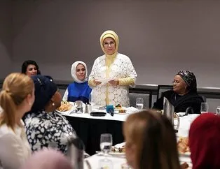 Müslüman toplumun kadın temsilcileriyle buluştu