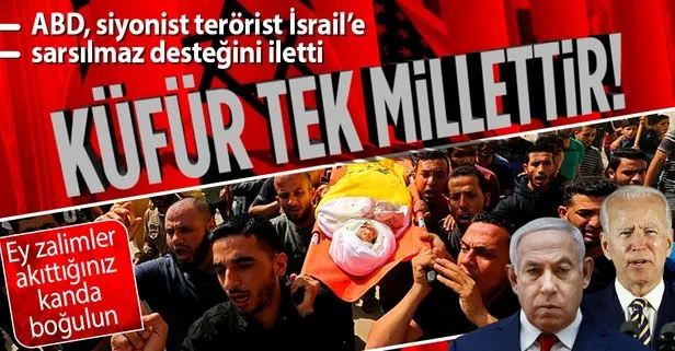 Son dakika: İşgalci terör devleti İsrail masum Filistinlileri şehit ederken ABD, İsrail’e ’sarsılmaz’ desteğini iletti