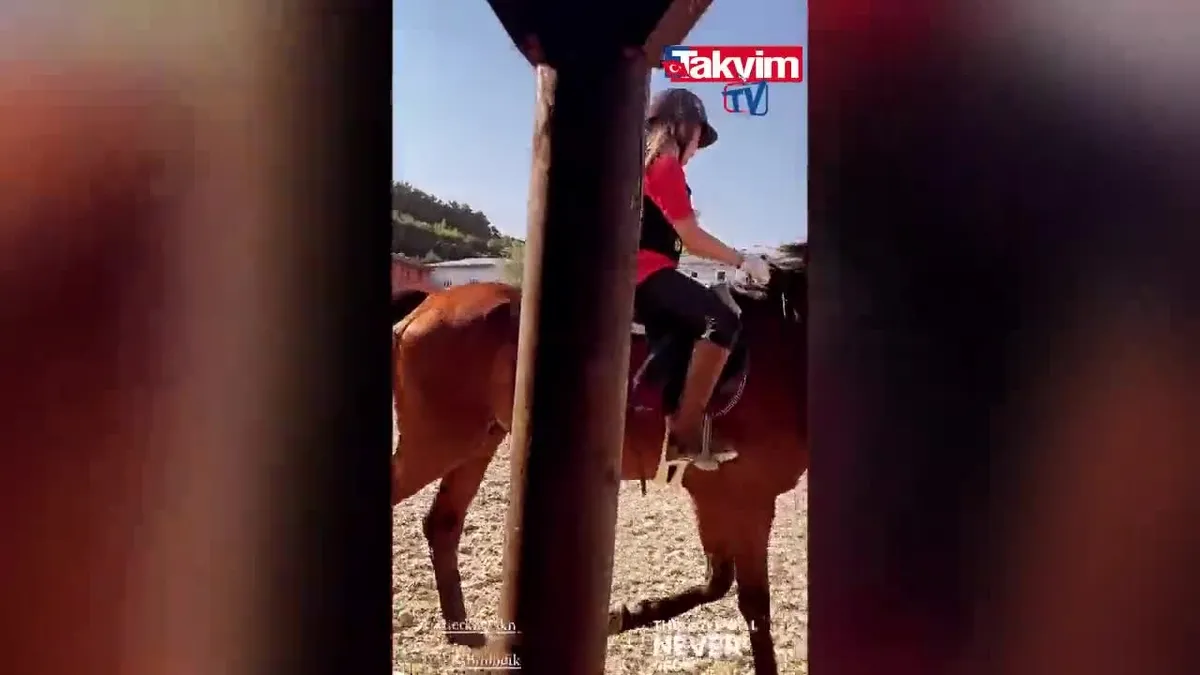 Çocuktan Al Haberi'nin Kutu Bebek'i Ebrar Demirbilek'in son haline bakın! At üstünde şov yaptı