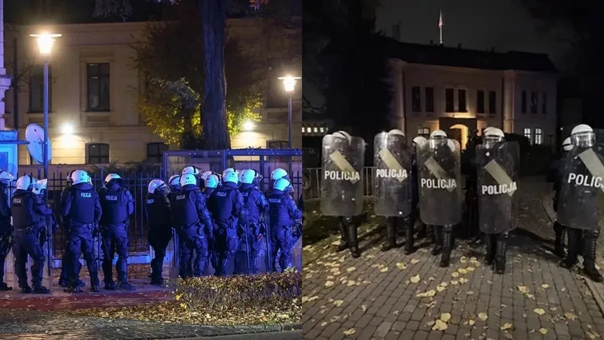 Polonya'da darbe girişimi iddiası! Cumhurbaşkanı yokken mahkemeye baskın: Halk sokağa çağrıldı