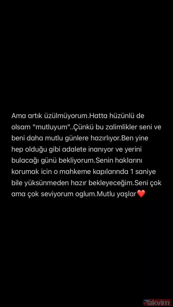 Özcan Deniz “Tek suçun benim oğlum olman” deyip Kuzey’in doğum gününde isyan etti! Feyza Aktan oğlunu alıp gidince... - 14