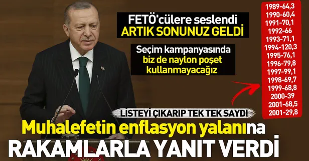 Son dakika: Başkan Erdoğan'dan önemli açıklamalar