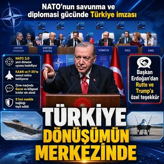 Başkan Erdoğan’dan NATO Zirvesi mesajı: Türkiye dönüşümün merkezinde