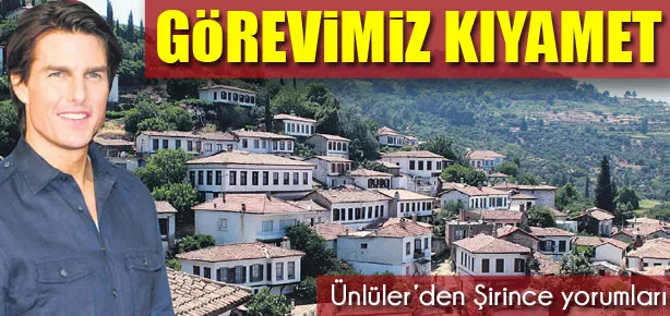 Görevimiz kıyamet