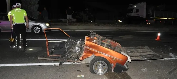 Manisa’da feci kaza: 5 ölü, 6 yaralı!