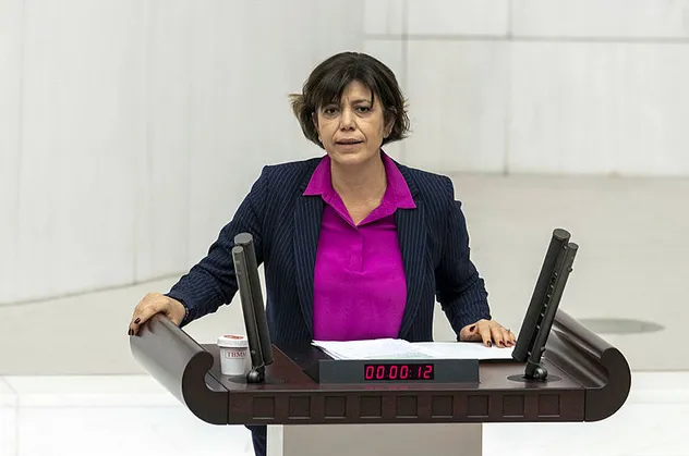 HDP'li isimden Meclis'te skandal sözler! Meral Danış Beştaş TBMM'de terör örgütü PKK'lı isimleri andı