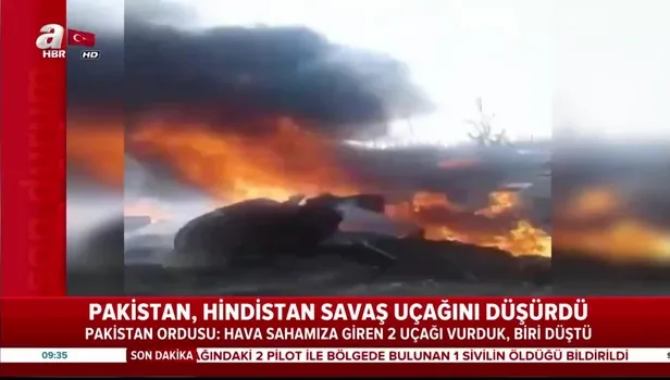 Pakistan, Hindistan savaş uçağını düşürdü