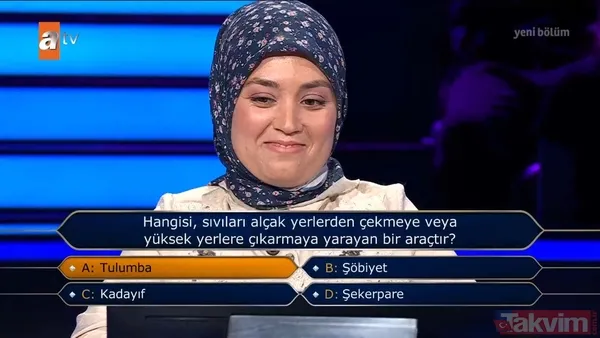 Kim Milyoner Olmak İster'de 300 bin TL'lik Yeşilçam sorusu! "Hangisi Kemal Sunal ve Şener Şen'in birlikte rol aldıkları ilk filmdir?" - 8