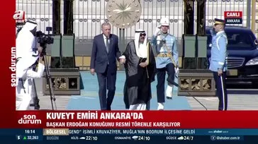 7 yıl sonra bir ilk! Başkan Erdoğan’ın davet ettiği Kuveyt Emiri Es-Sabah’tan Türkçe selamlama!