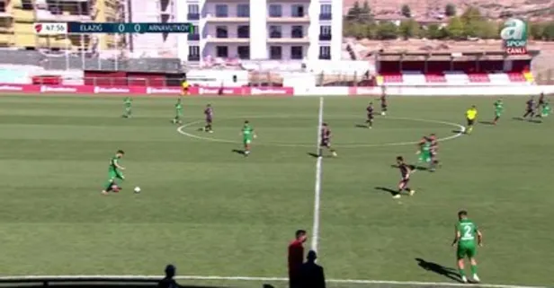 Arnavutköy Belediye Spor Ziraat Türkiye Kupası'nda turladı | Elazığspor 0 - 1 Arnavutköy Belediye Spor maç sonucu