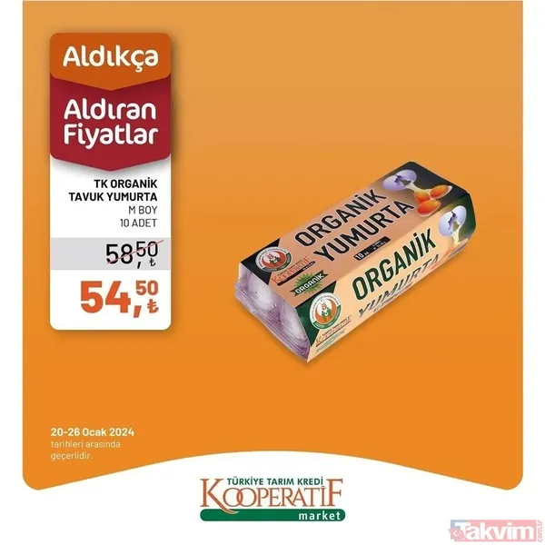23-26 Ocak 2024 Tarım Kredi Kooperatif market fiyat listesi mest etti: Ayçiçek yağı, Peynir, süt, yumurta, kaşar fiyatları dibi gördü - 21