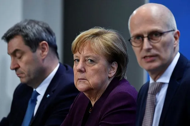 Son dakika: Merkel'den koronavirüse (Kovid-19) karşı mücadele çağrısı