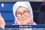 Habibe teyze 1 milyon TL’lik soruyu açtırdı!