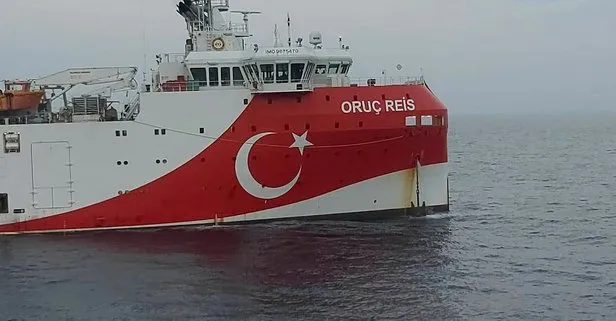 Bakanlık, Oruç Reis'in faaliyet sahasını gösteren haritayı paylaştı