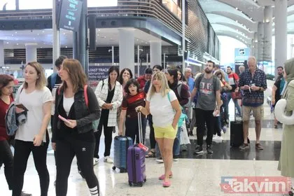 İstanbul ve Sabiha Gökçen Havalimanları’nda bayram yoğunluğu