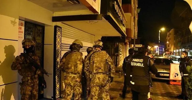 İstanbul’da uyuşturucu operasyonu: 13 gözaltı