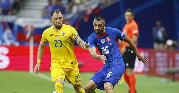 Slovakya ve Romanya el ele son 16 turunda! İşte maçta atılan goller...