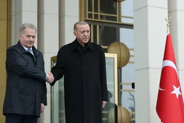 Başkan Erdoğan Finlandiya Cumhurbaşkanı ile görüştü!