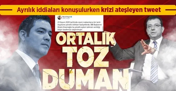 Ekrem İmamoğlu bu kez kendi sözcüsü Murat Ongun’u yalanladı! Ekrem İmamoğlu-Murat Ongun geriliminde son perde