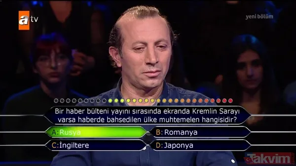 Kim Milyoner Olmak İster 801. son bölümde Fatih Sultan Mehmed sorusunu bilemeyince... - 46