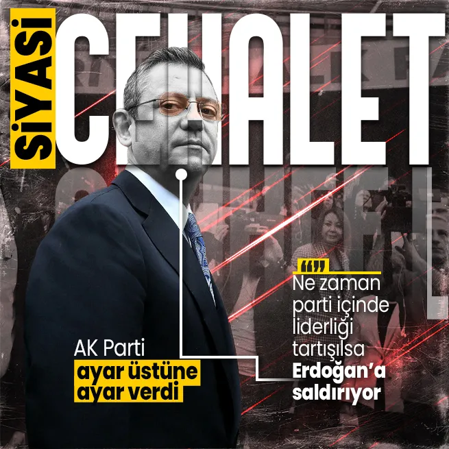 AK Parti Sözcüsü Ömer Çelikten Özgür Özele tepki: Kendi iç kavgalarıyla baş başa bırakıyoruz