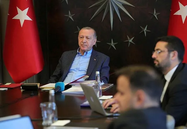 Son dakika: Başkan Erdoğan'dan flaş koronavirüs açıklaması: Salgını yatay seyre geçirmeye başladığımızı görüyoruz-1