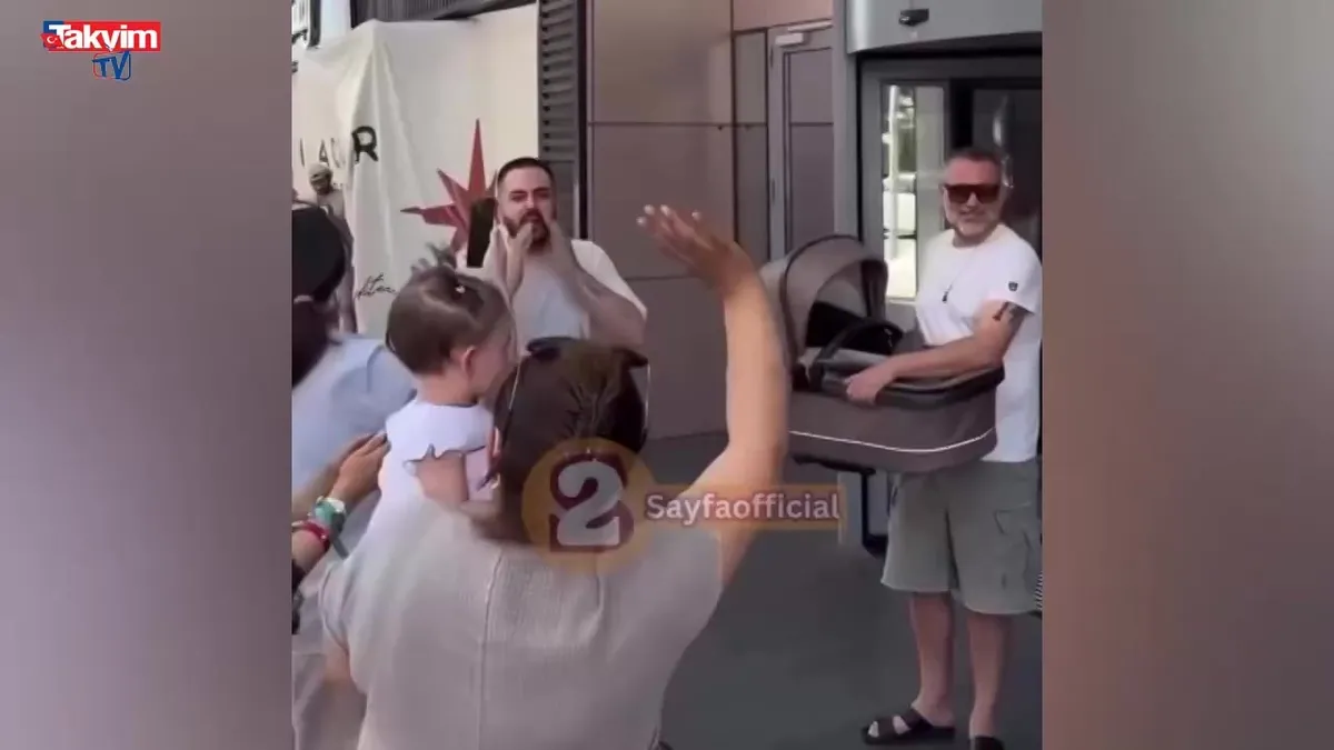 Hüsnü Şenlendirici 2. kez dede oldu