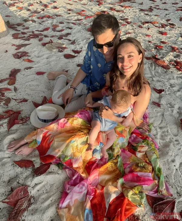 Cansel Elçin ve Zeynep Tuğçe Bayat cephesinden en tatlı kare: Atlas bebek ilk adımını attı - 3