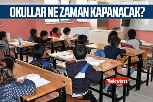 Okullar Temmuz'da mı kapanacak? 2 Temmuz'da okullar kapanacak mı 2021?