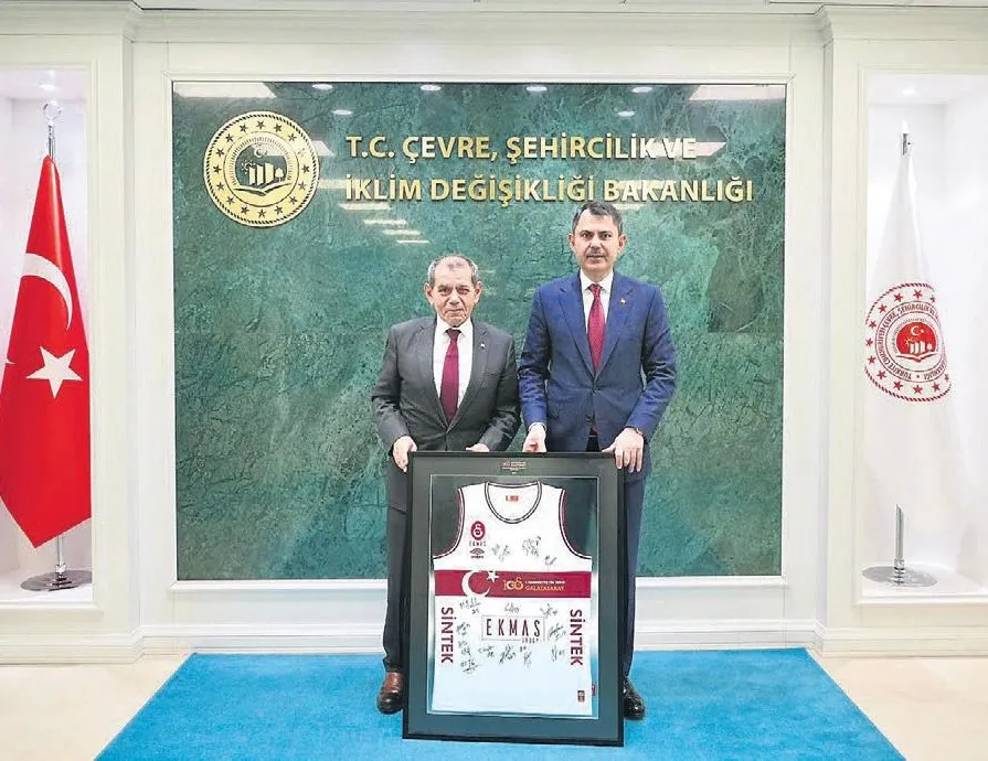 Dursun Özbek’ten Kurum’a ziyaret