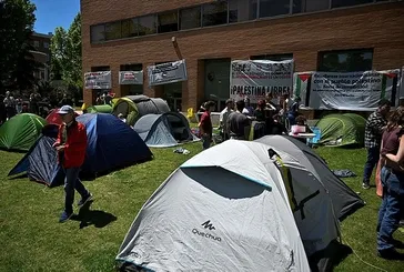 ABD'deki üniversitelerde başlayan Gazze'ye destek protestoları Avrupa'yı sardı!