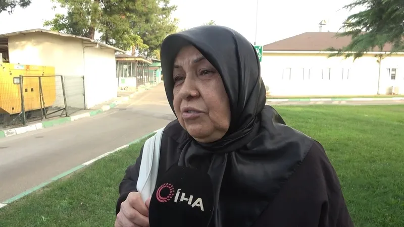 Kübra Aykut'un teyzesi Ayşe Şentürk (İHA)