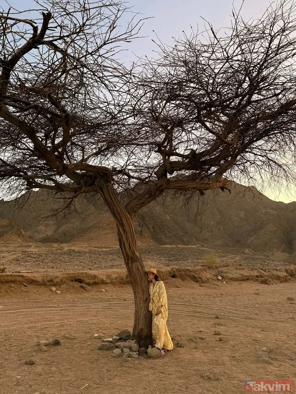 Burcu Özberk'in son tatil durağı Mısır oldu! Sosyal medyayı salladı - 7