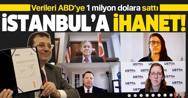CHP'li İBB'den İstanbul'a ikinci ihanet! İBB ve USTDA anlaştı veriler satılıyor