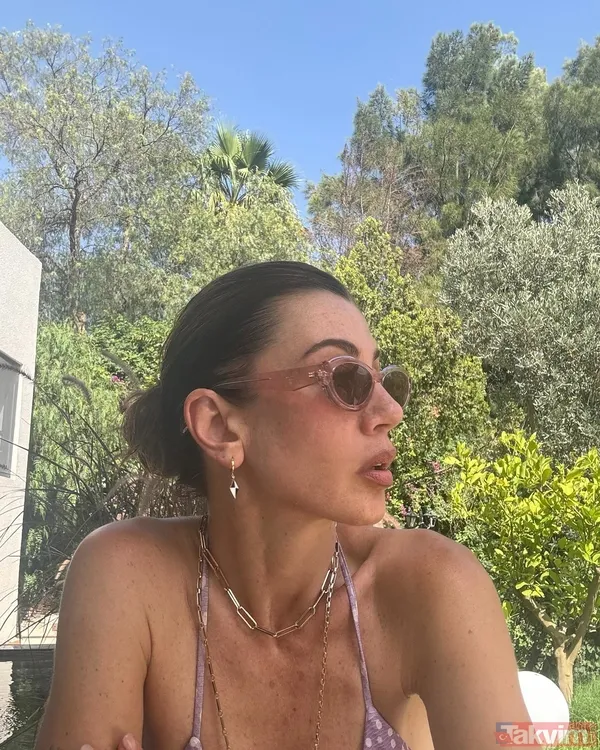Gökçe Bahadır’dan lila bikinisiyle bahçe pozları! Tek paylaşımla sosyal medyayı salladı! Gören dönüp bir daha baktı - 10