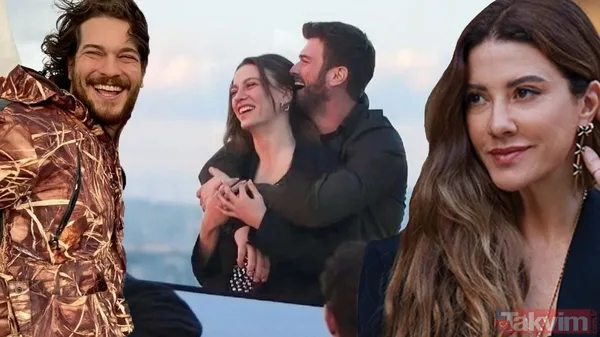 Transparan Serenay! Serenay Sarıkaya'yı gören ne tarafa bakacağını şaşırdı "Acele çıktı herhalde altını unutmuş" Burak Deniz hayran hayran izledi - 12