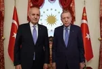 Başkan Erdoğan ile Kurtulmuş’tan Dolmabahçe’de kritik görüşme
