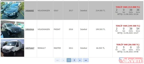Bankalardan bal gibi ucuz satılık araçlar: 53.000 TL- 66.000 TL- 85.000 TL'ye araba sahibi olun! Ziraat, Vakıfbank satışa çıkardı... - 11